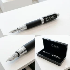 Caneta Tinteiro Executiva de Luxo